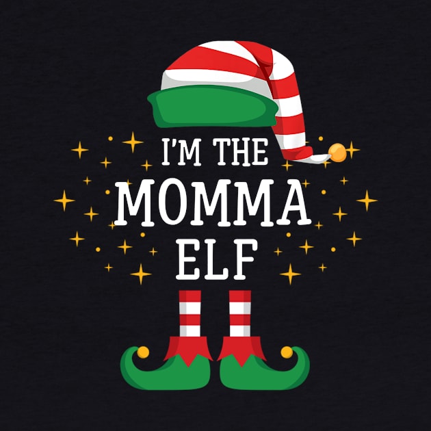 I'm The Momma Elf Matching Family Christmas Pajama by Damsin